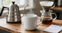 streamlined weekday coffee routine