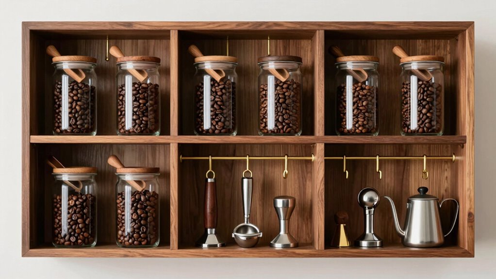 stylish coffee display ideas