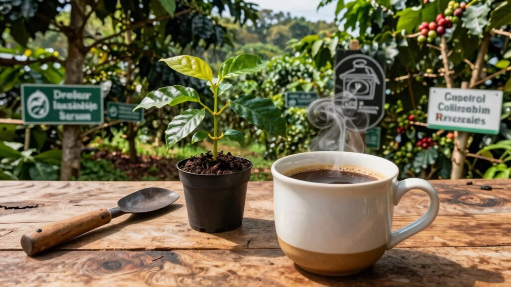 support eco conscious coffee choices