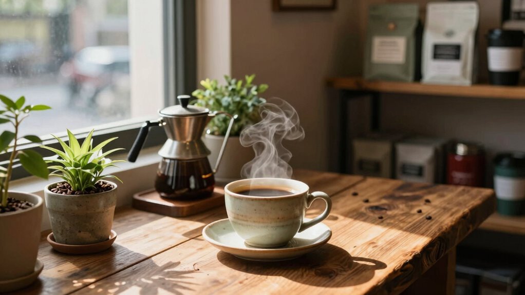 support local sustainable coffee