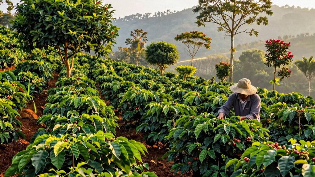 sustainable biodiverse coffee farming