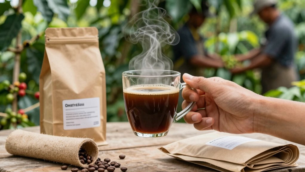 sustainable coffee purchase impact