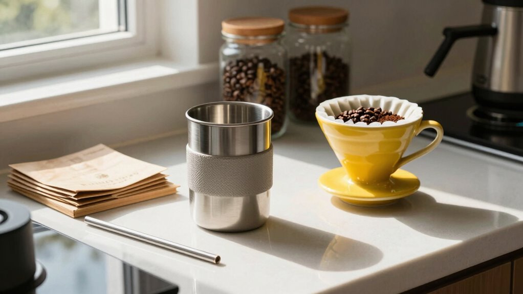 sustainable morning coffee habits