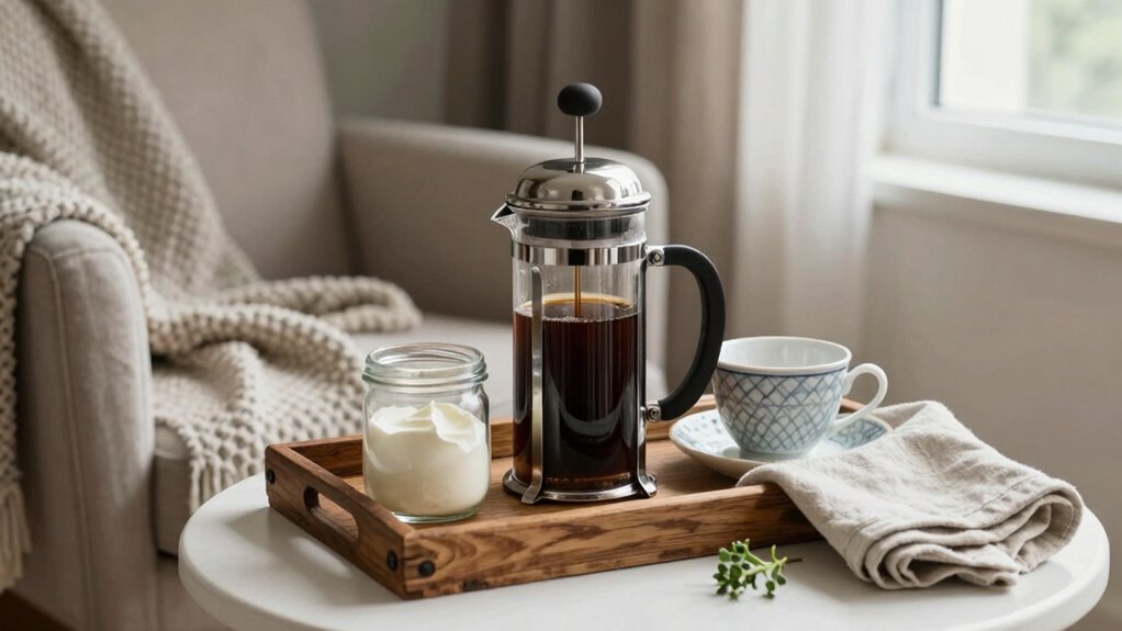 thoughtful guest coffee station