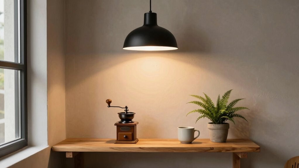 thoughtful layered lighting design