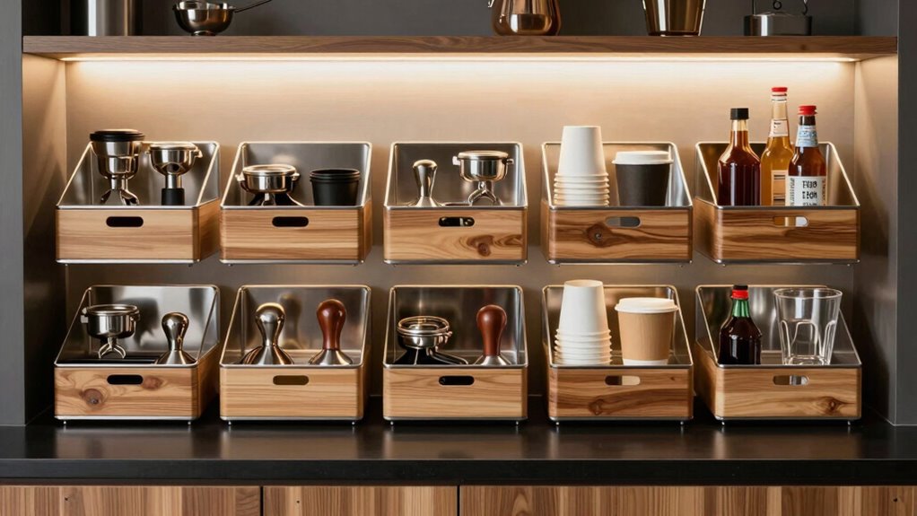 top barista station organizers