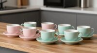 top ceramic latte cup sets