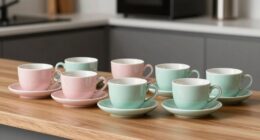 top ceramic latte cup sets