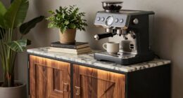 top coffee corner cabinets