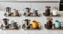top coffee station trays