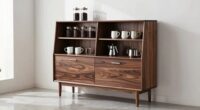 top coffee storage cabinets