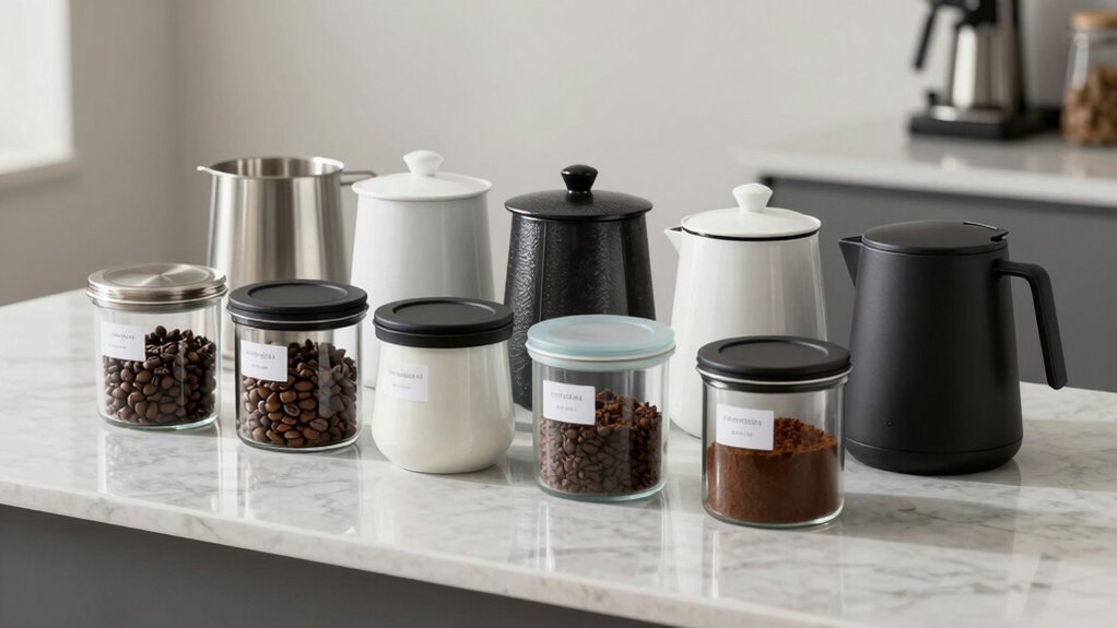 top coffee storage sets