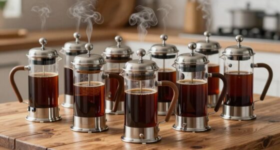 top double wall presses