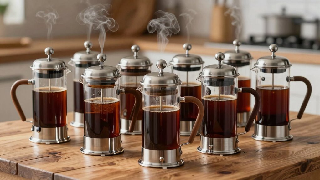 top double wall presses