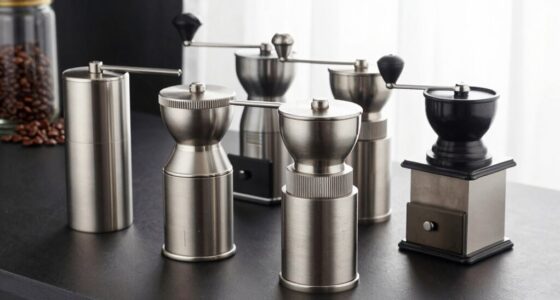 top flat burr grinders