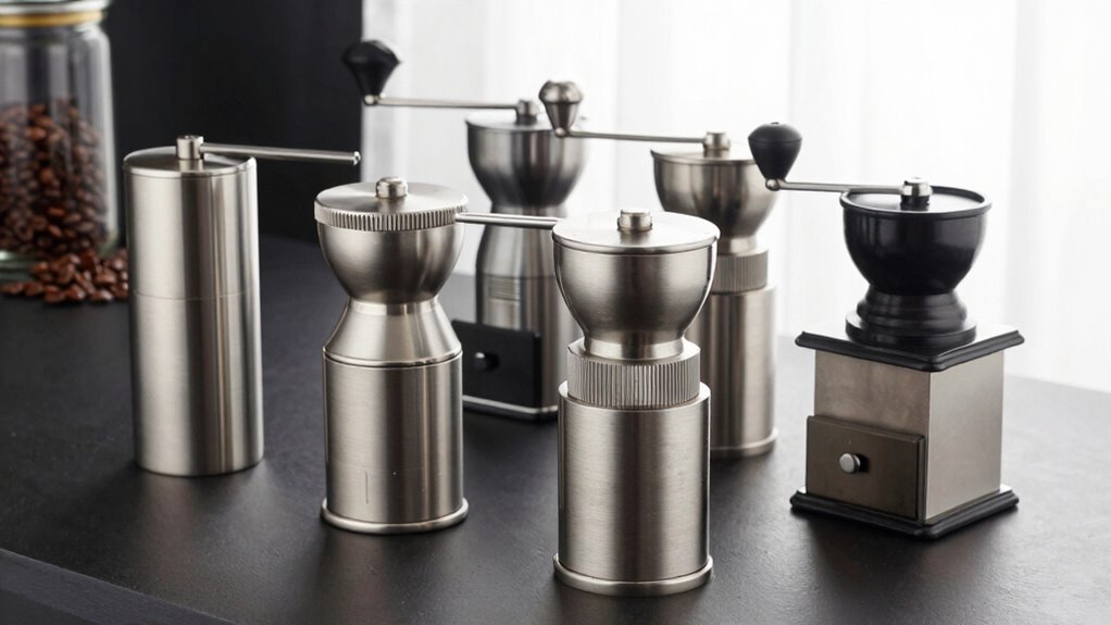 top flat burr grinders
