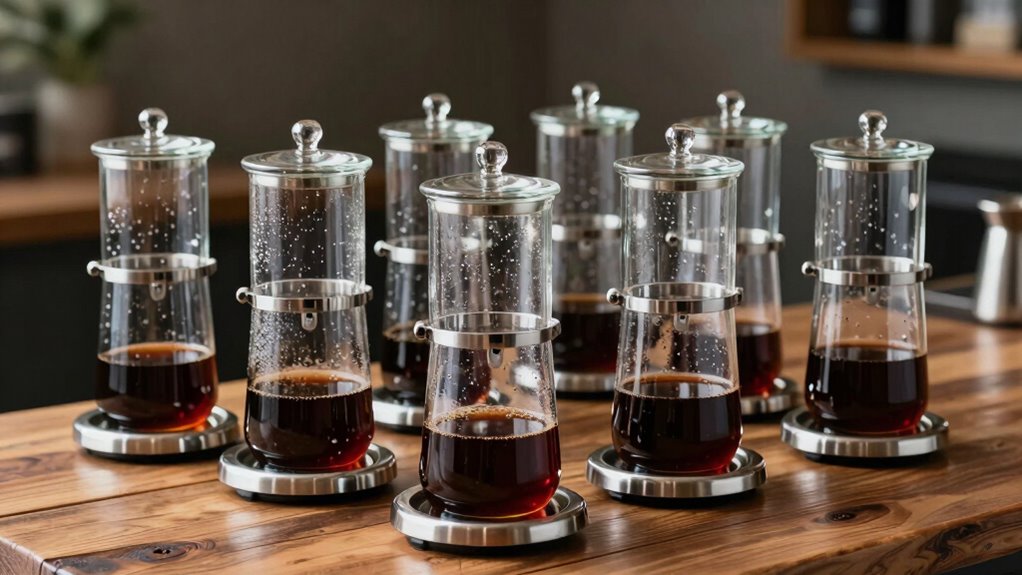 top glass cold brew systems