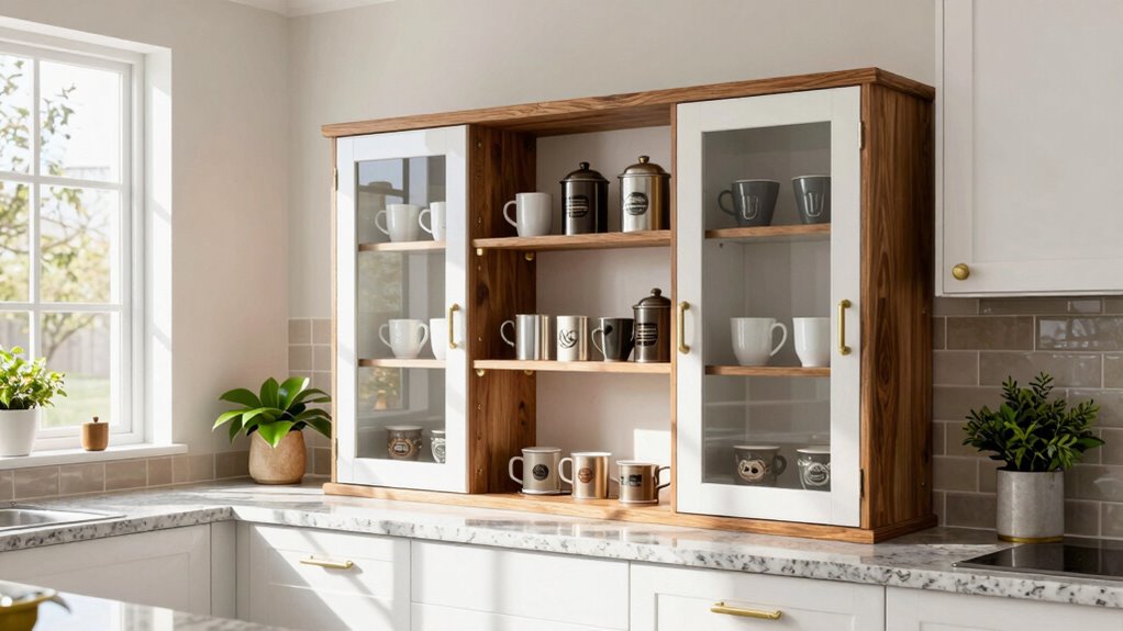 top kitchen coffee hutches