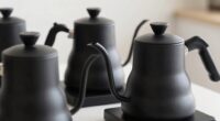top matte black coffee kettles