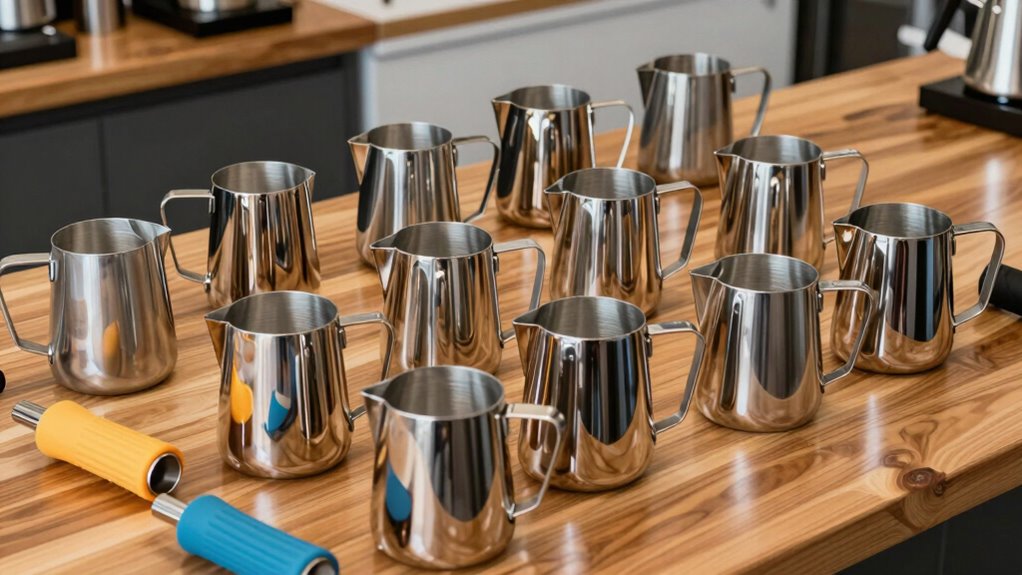 top milk frothing sets