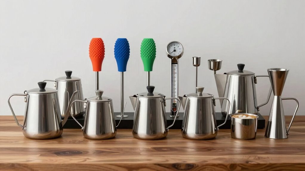 top milk steaming accessories
