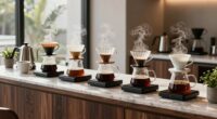 top pour over stations
