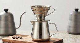 top stainless pour over sets
