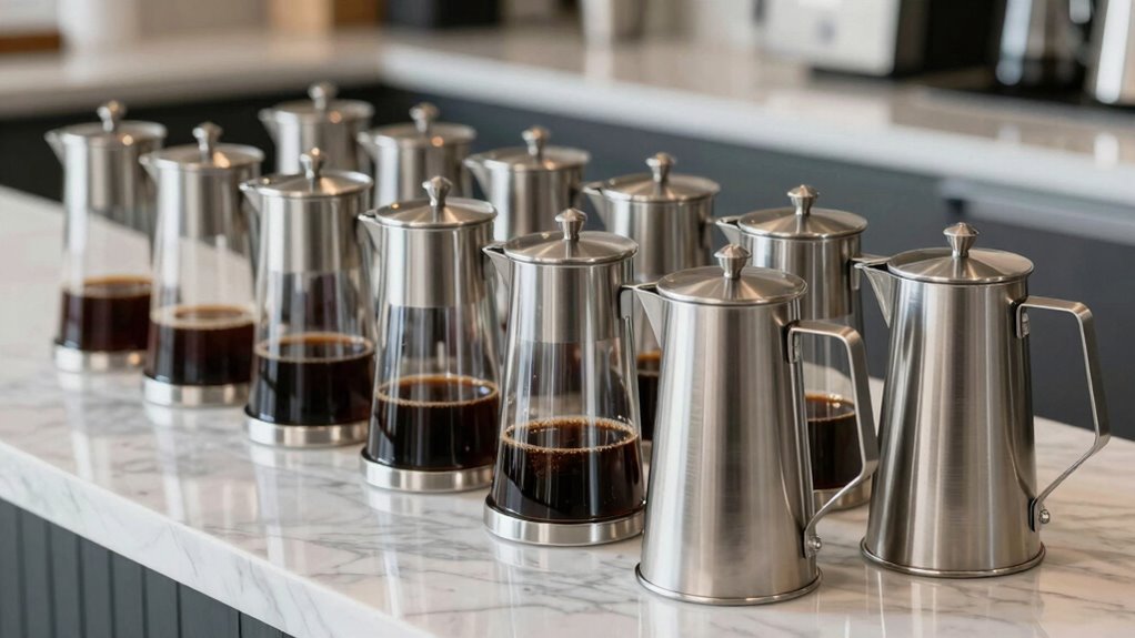 top stainless steel cold brew makers