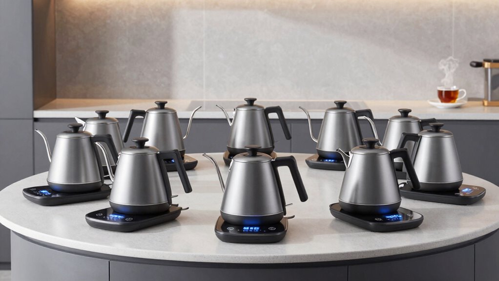 top temperature controlled goosenecks