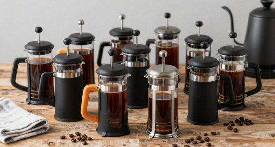 top travel french press