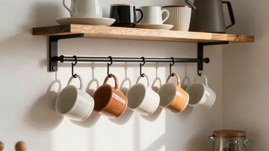 upside down mug storage tips