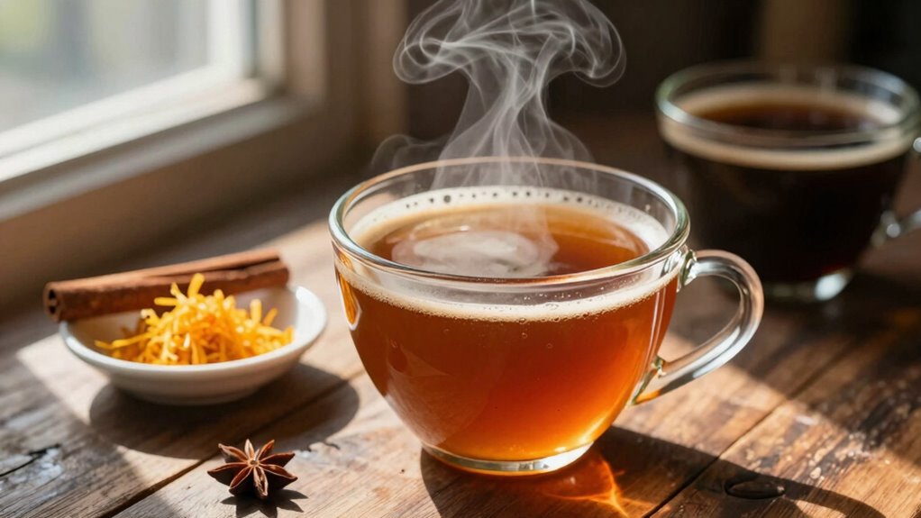 vibrant citrusy coffee aroma