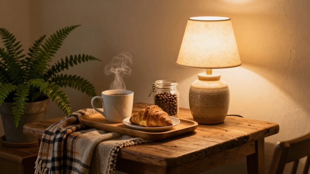 warm layered adjustable lighting