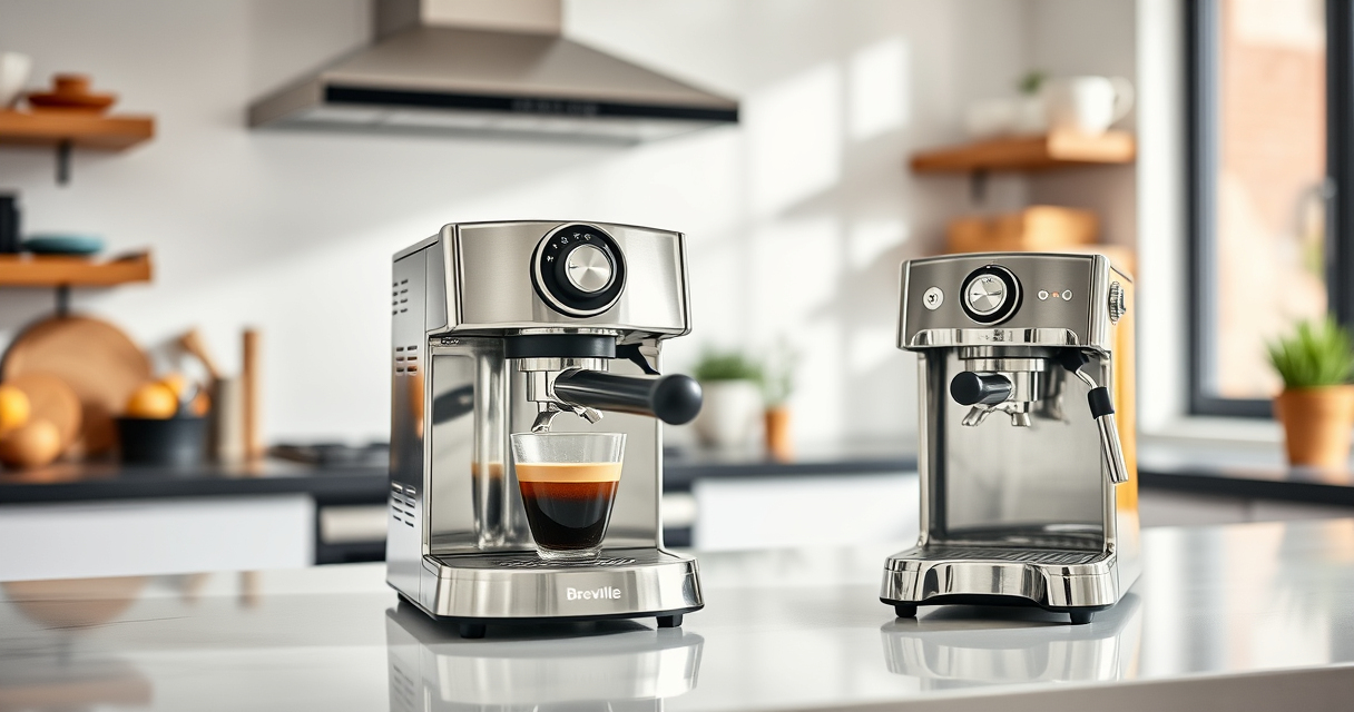 Best Breville Espresso Machines for Small Counters