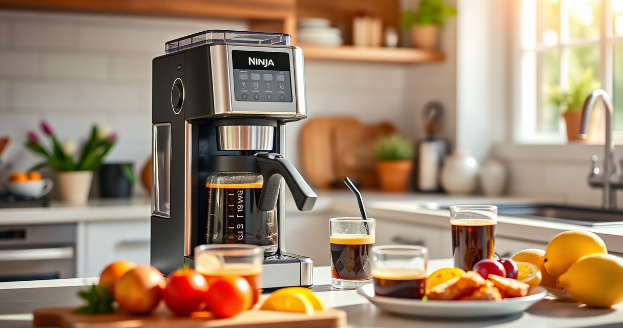 Brew the Perfect Summer Iced Coffee with Ninja DualBrew Pro