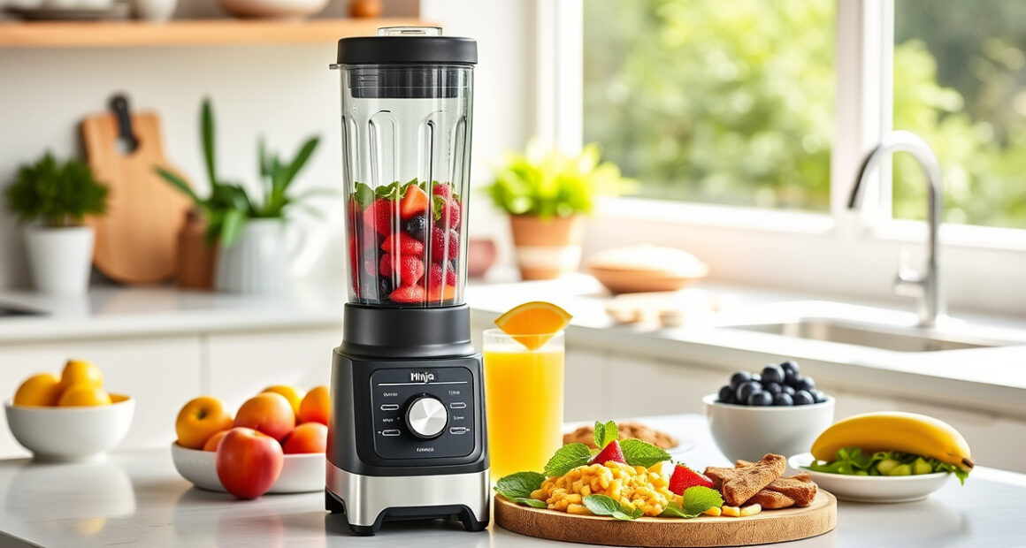 Cool Down with a Refreshing Summer Berry Smoothie Using Ninja Blast Max