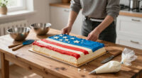 Martha's Giant Flag Cake Served 250 Guests—Here's How to Make It Yourself