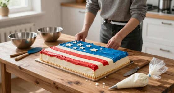 Martha's Giant Flag Cake Served 250 Guests—Here's How to Make It Yourself