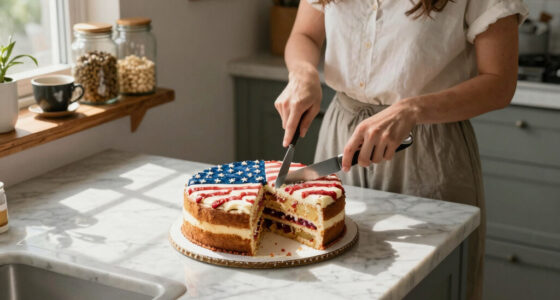Martha Stewart Serves Huge American Flag Cake with 250 Pieces for Founding Father-Themed Party