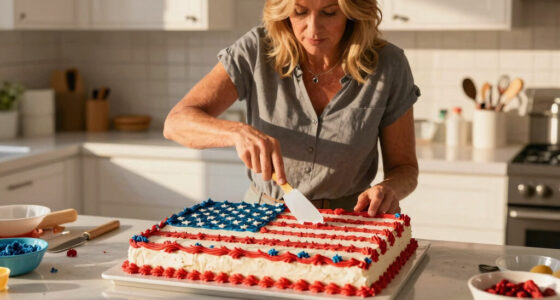 Martha Stewart Serves Huge American Flag Cake with 250 Pieces for Founding Father-Themed Party