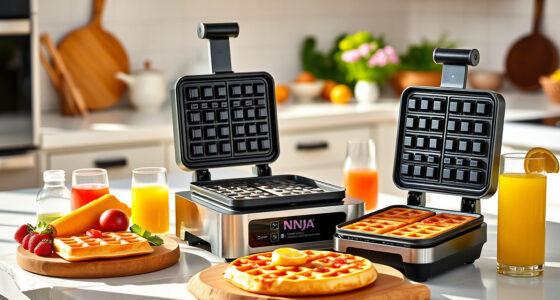 Perfect Summer Waffles with Ninja Belgian Waffle Maker Pro