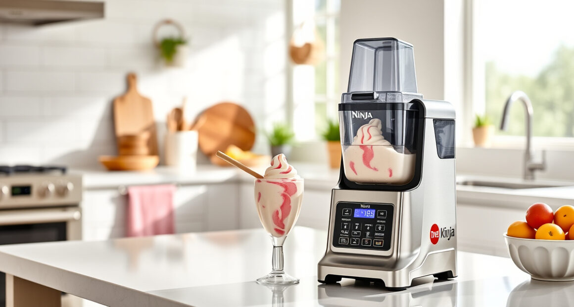 Beat the Heat with the Ninja NC701 CREAMi Swirl Ice Cream Maker