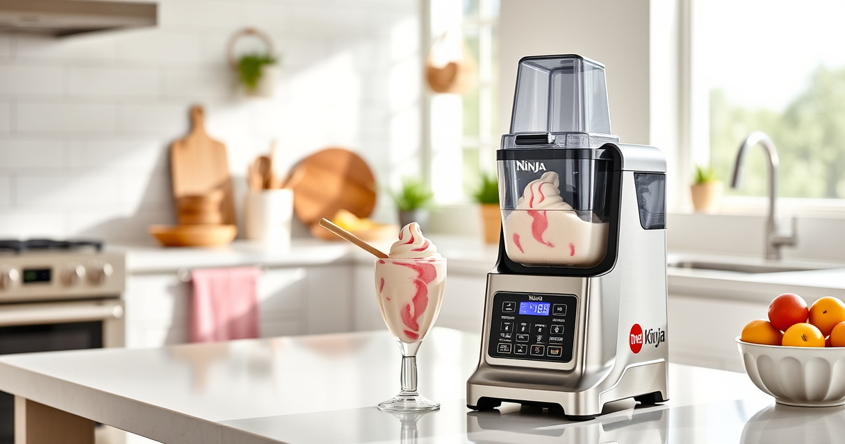 Beat the Heat with the Ninja NC701 CREAMi Swirl Ice Cream Maker