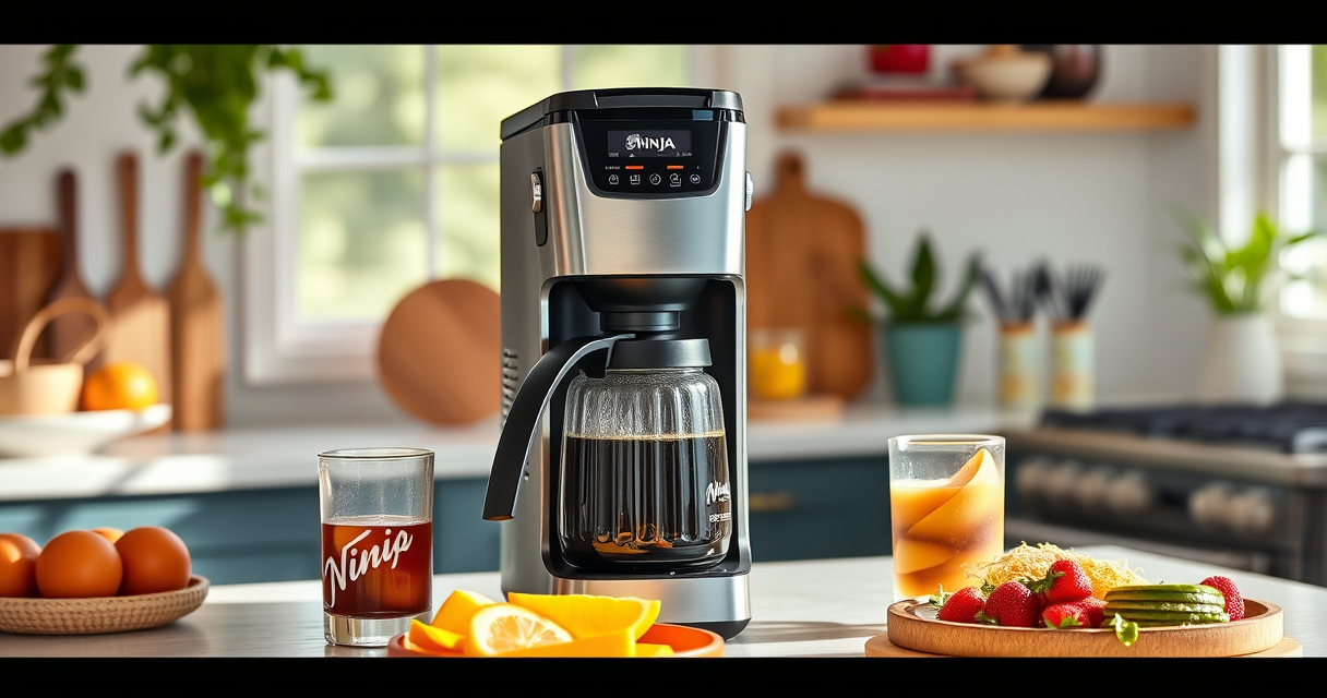 Cool Down with Summer Iced Coffee Using Ninja Hot & Iced XL Coffee Maker