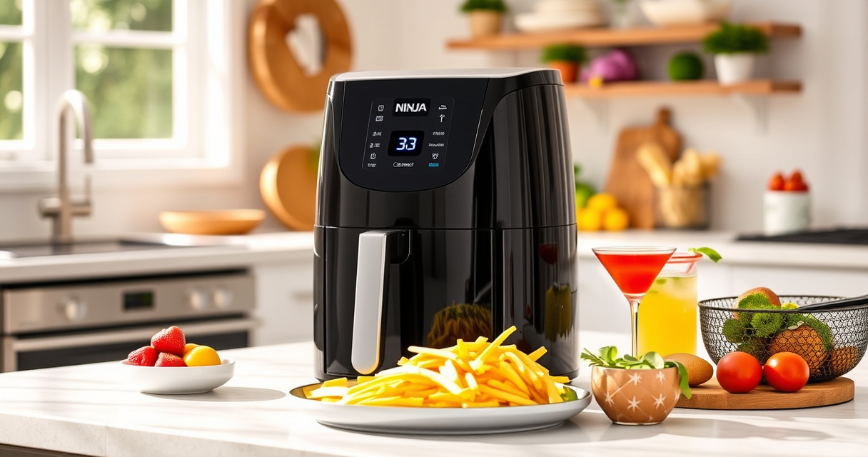 Cool Summer Crispy Fries with Ninja XL Air Fryer