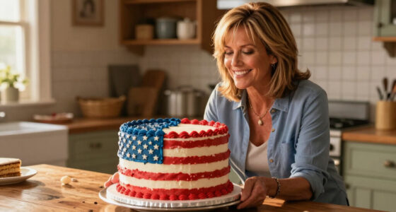 Martha Stewart Serves Huge American Flag Cake with 250 Pieces for Founding Father-Themed Party