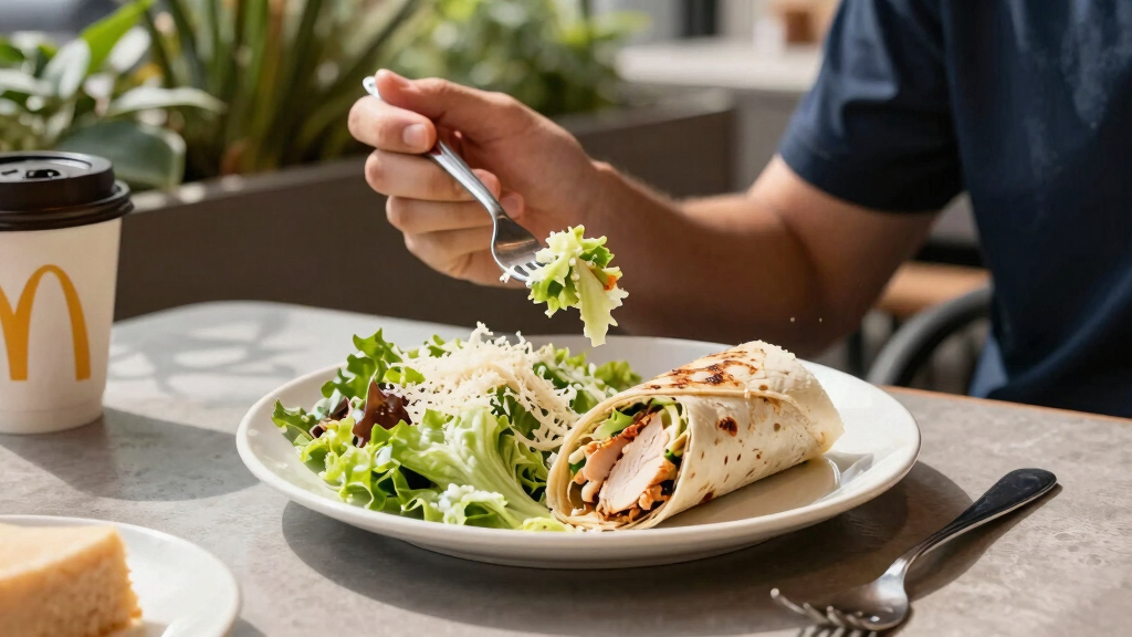 Mcdonald's New Caesar Menu Items