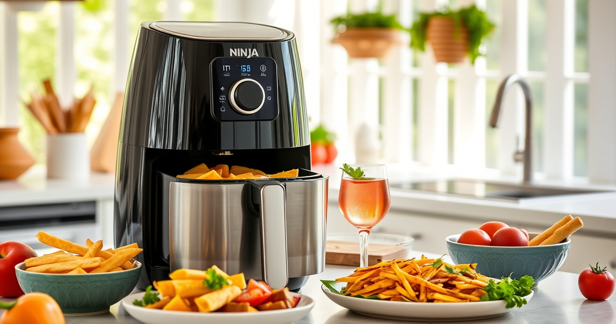 Perfect Summer Crispy Fries with Ninja Air Fryer
