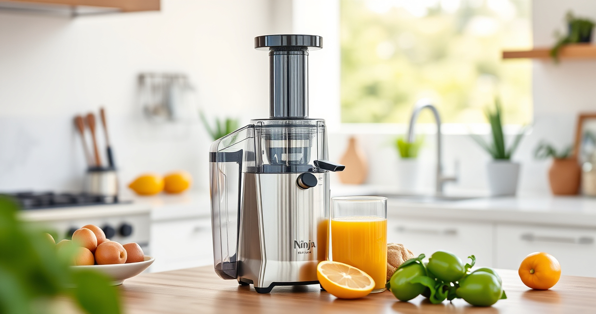 Stay Refreshed This Summer with the Ninja NeverClog Juicer