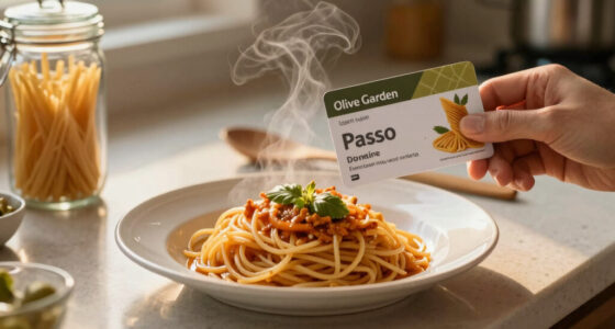 Unlimited Pasta Pass Olive Garden